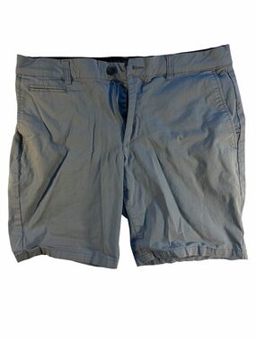 Nickel & Iron Men’s Flat-Front Shorts Slate Blue